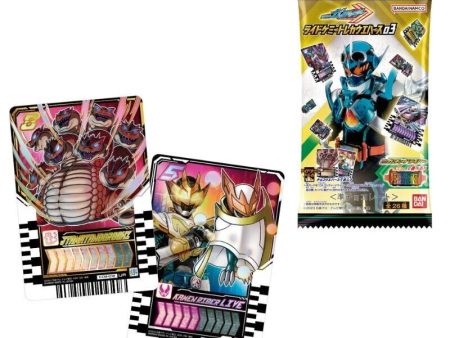 BANDAI Kamen Rider Gotchard Ride Chemy Card Wafer 03 20 Pack BOX TCG JAPAN For Cheap