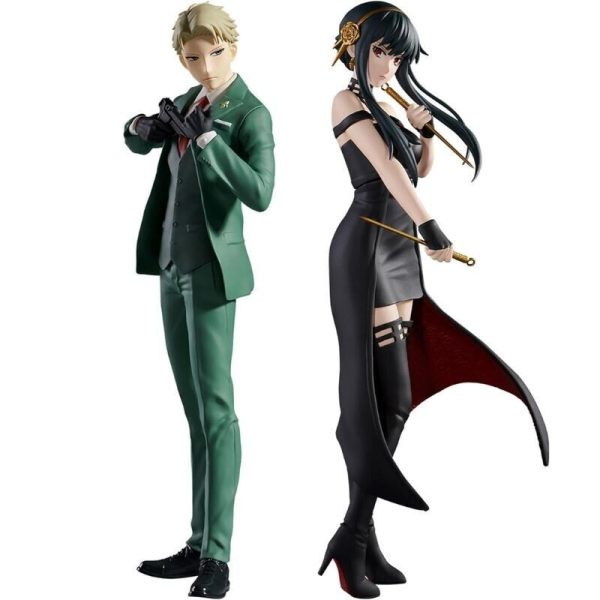 Banpresto DXF SPY×FAMILY Loid Forger ＆ Yor Forger 2 Set Figure JAPAN OFFICIAL Fashion