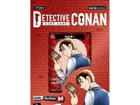 Takara Tomy Detective Conan Start Deck 04 Shuichi Akai CT-D04 TCG JAPAN Cheap