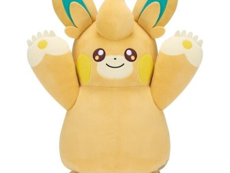 Banpresto Mecha Mofugutto Pokemon Pawmo Plush Doll JAPAN OFFICIAL Online now