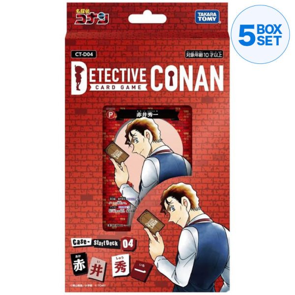 Takara Tomy Detective Conan Start Deck 04 Shuichi Akai CT-D04 TCG JAPAN Cheap