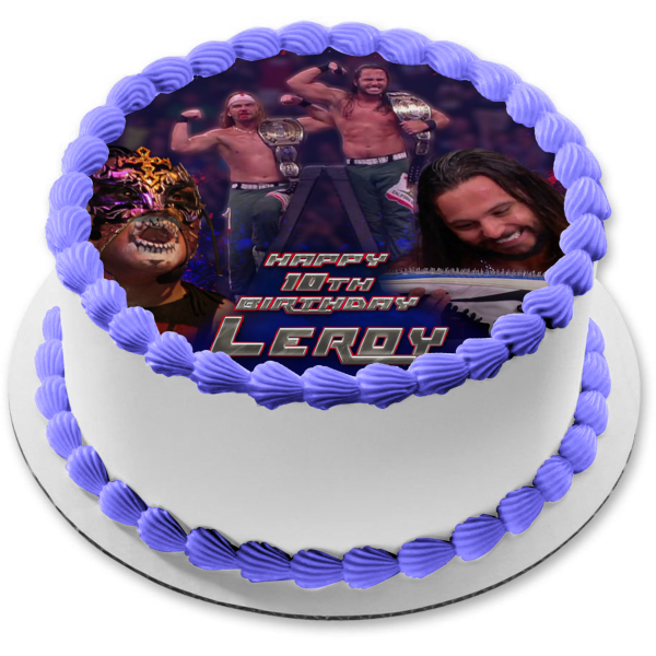 The Young Bucks Matthew Massie Nicholas Massie Aew Professional Wrestling Team Promoters Edible Cake Topper Image ABPID56557 Hot on Sale