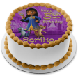 Mira Royal Detective Mikku and Chikku Purple Palace Edible Cake Topper Image ABPID56539 Online Hot Sale