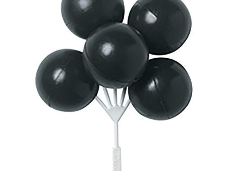 Black Balloon Cluster DecoPics Cake Decoration Sale