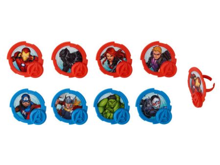 MARVEL Avengers Mightiest Heroes Cupcake Rings For Cheap