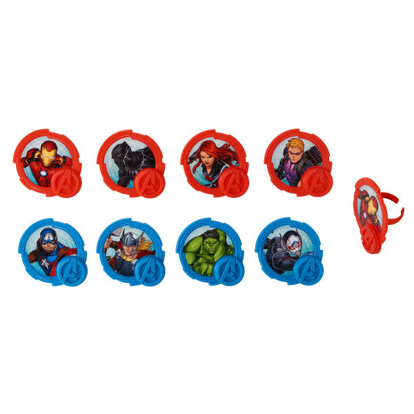 MARVEL Avengers Mightiest Heroes Cupcake Rings For Cheap